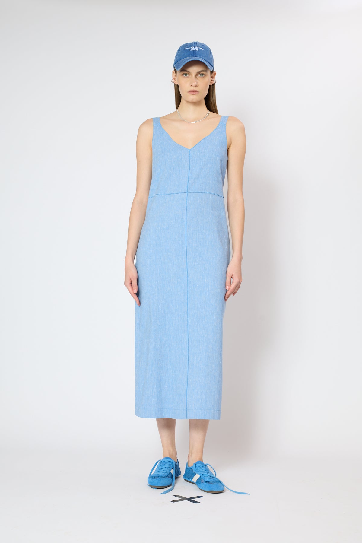 Midi Linen Dress Midi Linen Dress