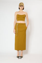 PAMUK MİDİ SWEAT ETEK