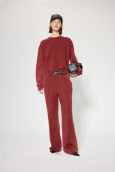 SWEATSHIRT MIT RUNDHALSAUSSCHNITT