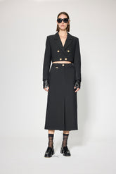 ROCK MIT HOHER TAILLE