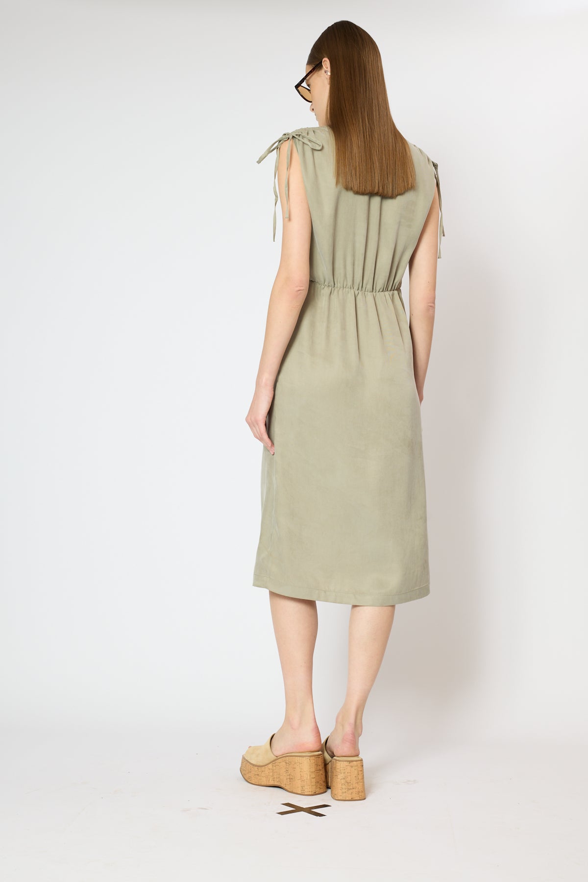 lyocell blend wrap midi dress & Other Stories Relaxed Summer 2020 Shop