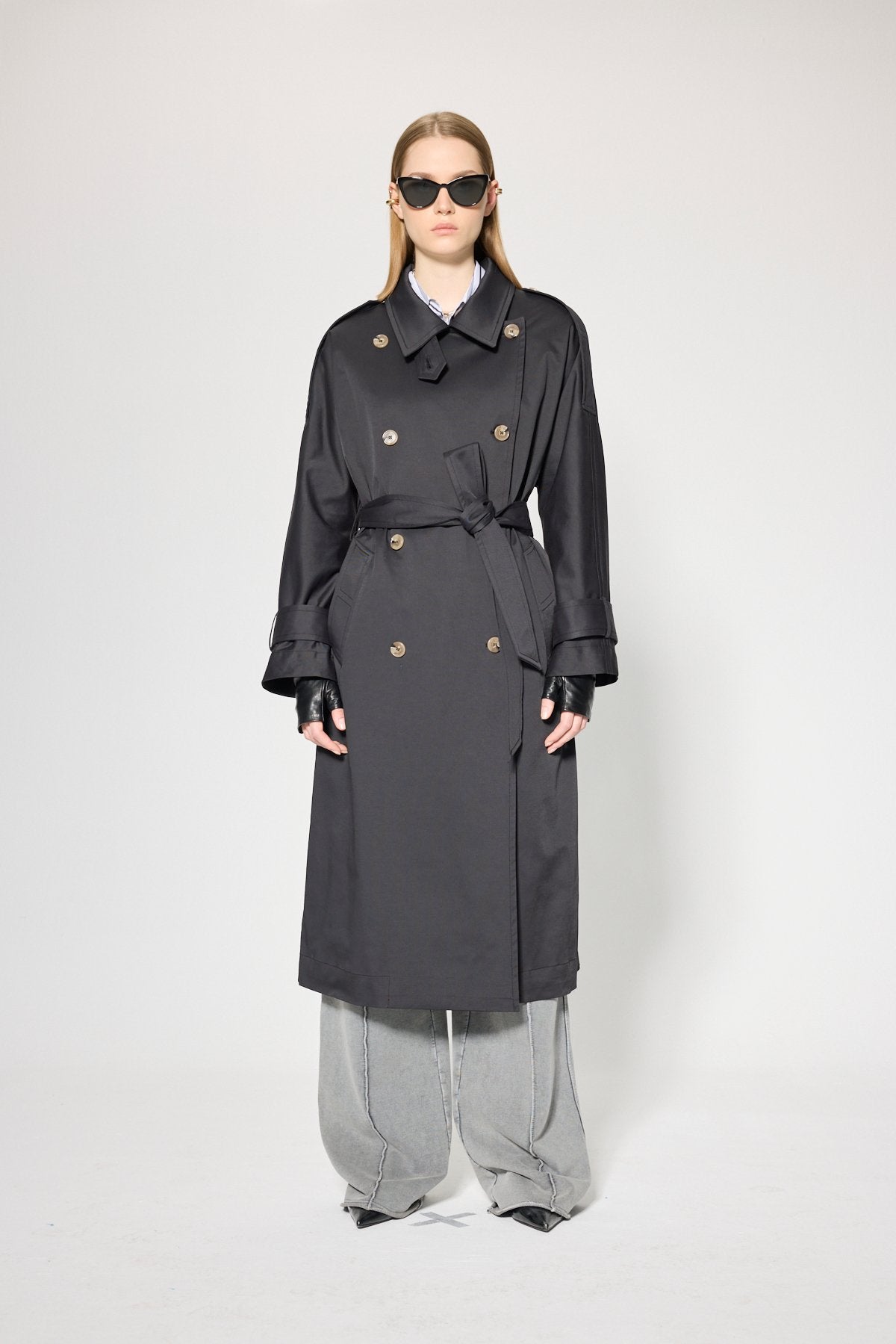 KRUVAZE KAPAMA TRENCHCOAT